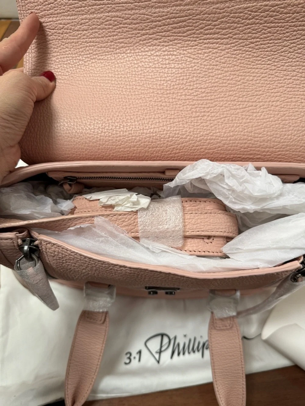 NEW 3.1 Phillip Lim Medium Pashli Satchel Petal
